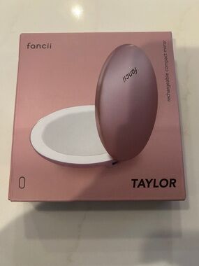 Fancii Taylor Rechargeable Compact Mirror — Pink
